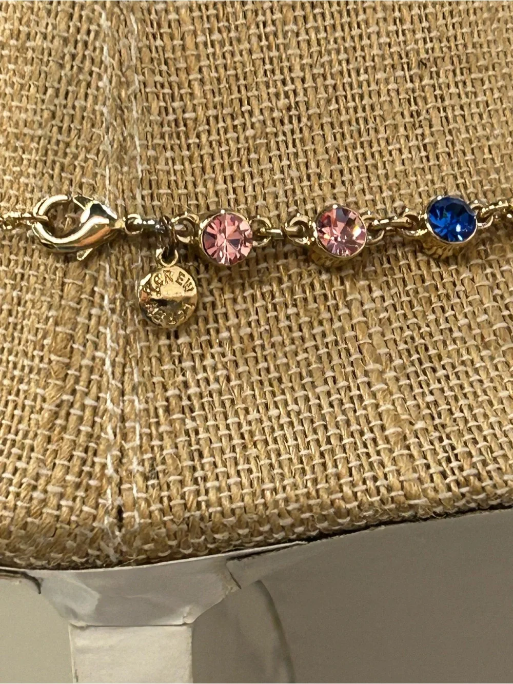 Gorgeous! J. Crew rainbow rhinestone necklace